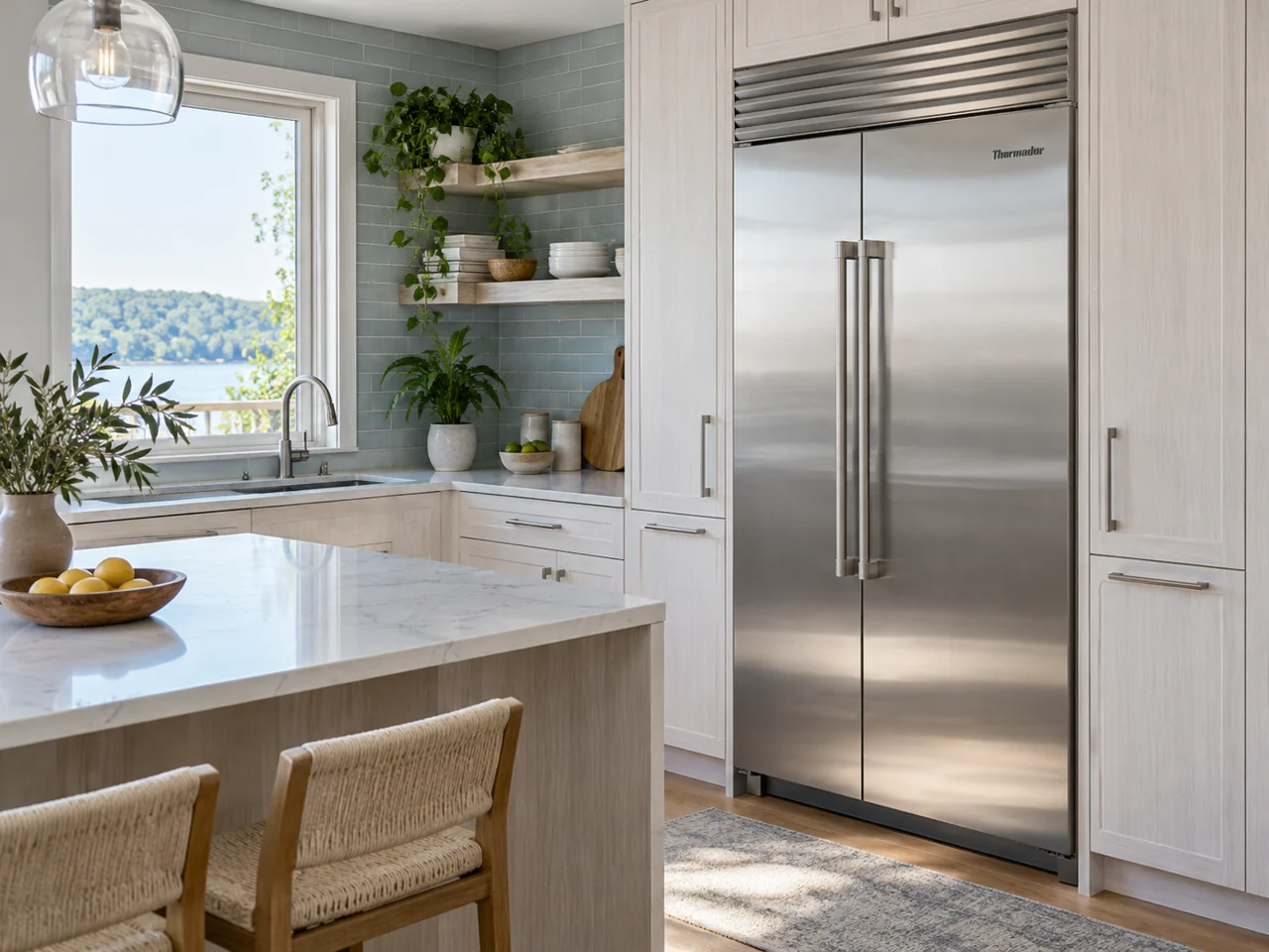 Illustration of a Thermador refrigerator