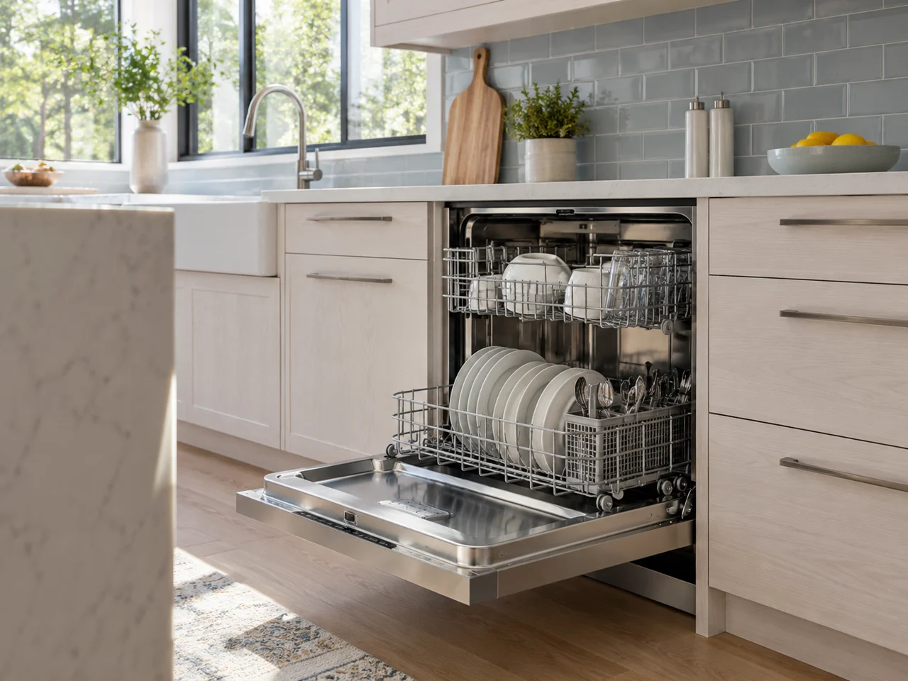 Illustration of a Thermador dishwasher